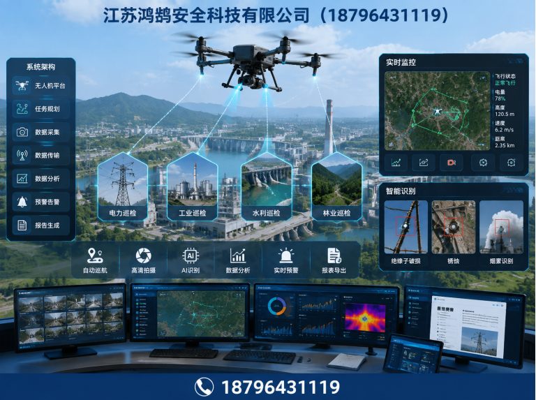 巴中无人机巡检系统展示图
